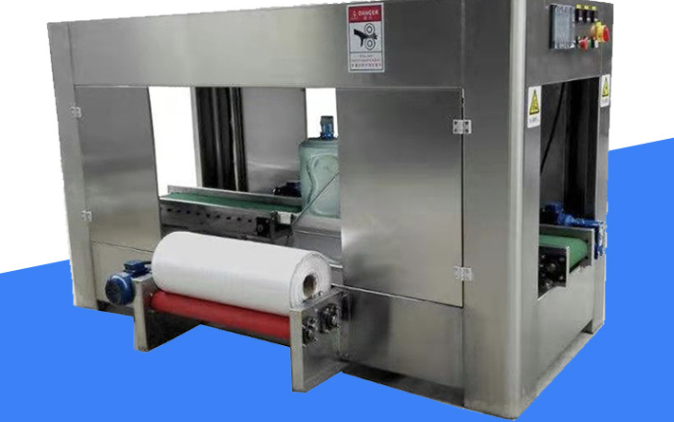 全自动大桶水套袋包膜机维修