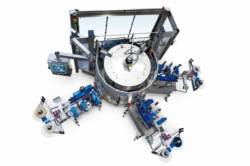 进口全自动圆瓶贴标机维修 玻璃瓶塑料瓶贴标设备配件更换