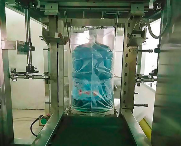 大桶水自动套袋膜机检修