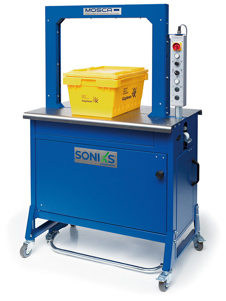 德国MOSCA SONIXS MP-6 T自动打包机维修
