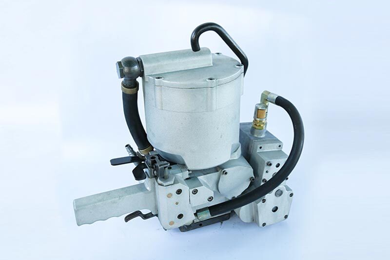 气动钢带无锁扣扎捆机QWK-32A维修-打包机气管组