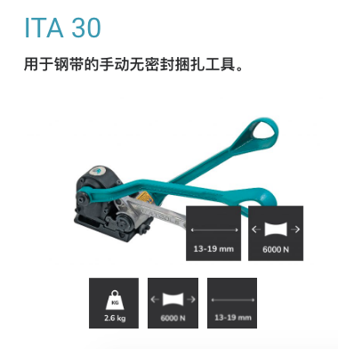 意大利 ITATOOLS钢带打包机ITA30