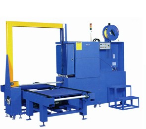 顶打式加护角打包机检修-打包机导带