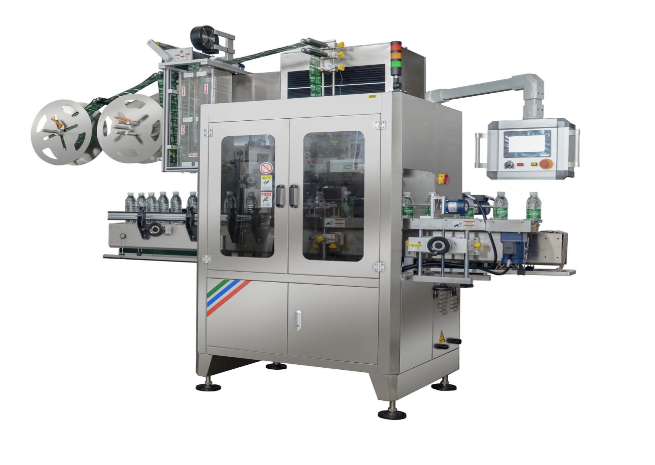 矿泉水瓶口瓶身套标机维修与保养