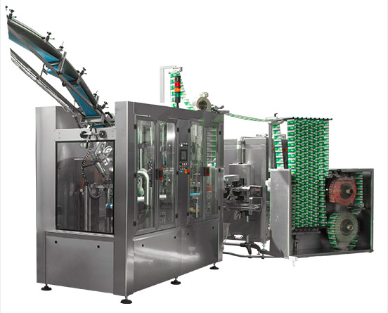 果汁饮料酒瓶套标机维修-套标机中心导柱